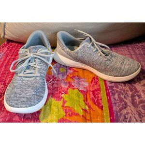 KIZIK Madrid Eco Knit Handsfree Athletic Shoes Unisex Gray Sneakers W 11 - M 9.5